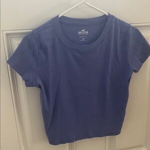 Hollister Women's purple T-Shirt